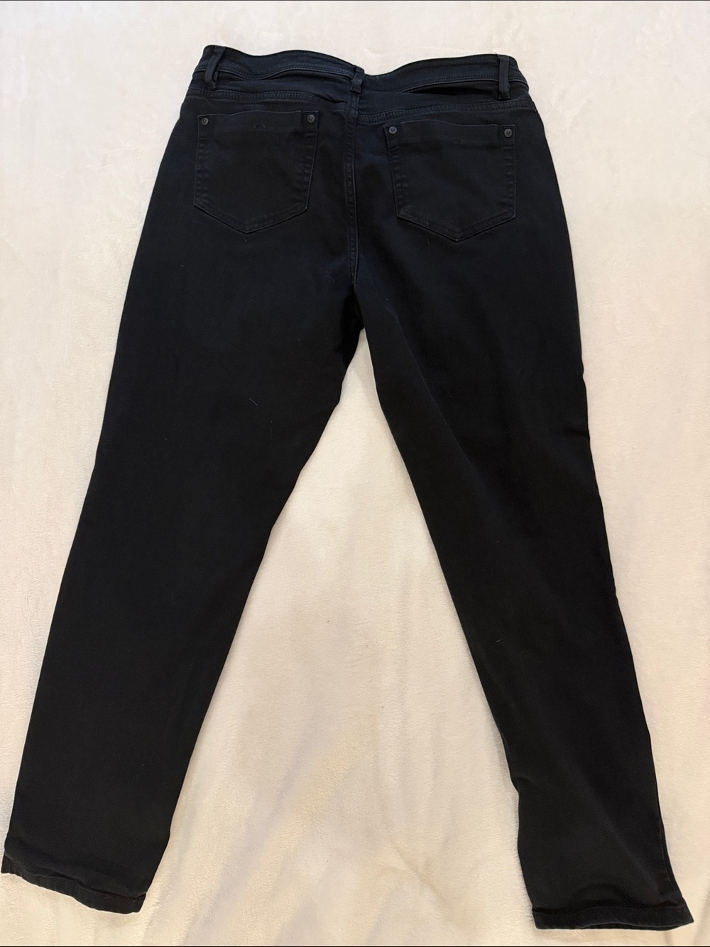 J. Jill Straight Leg Black Jeans - Picture 2 of 3